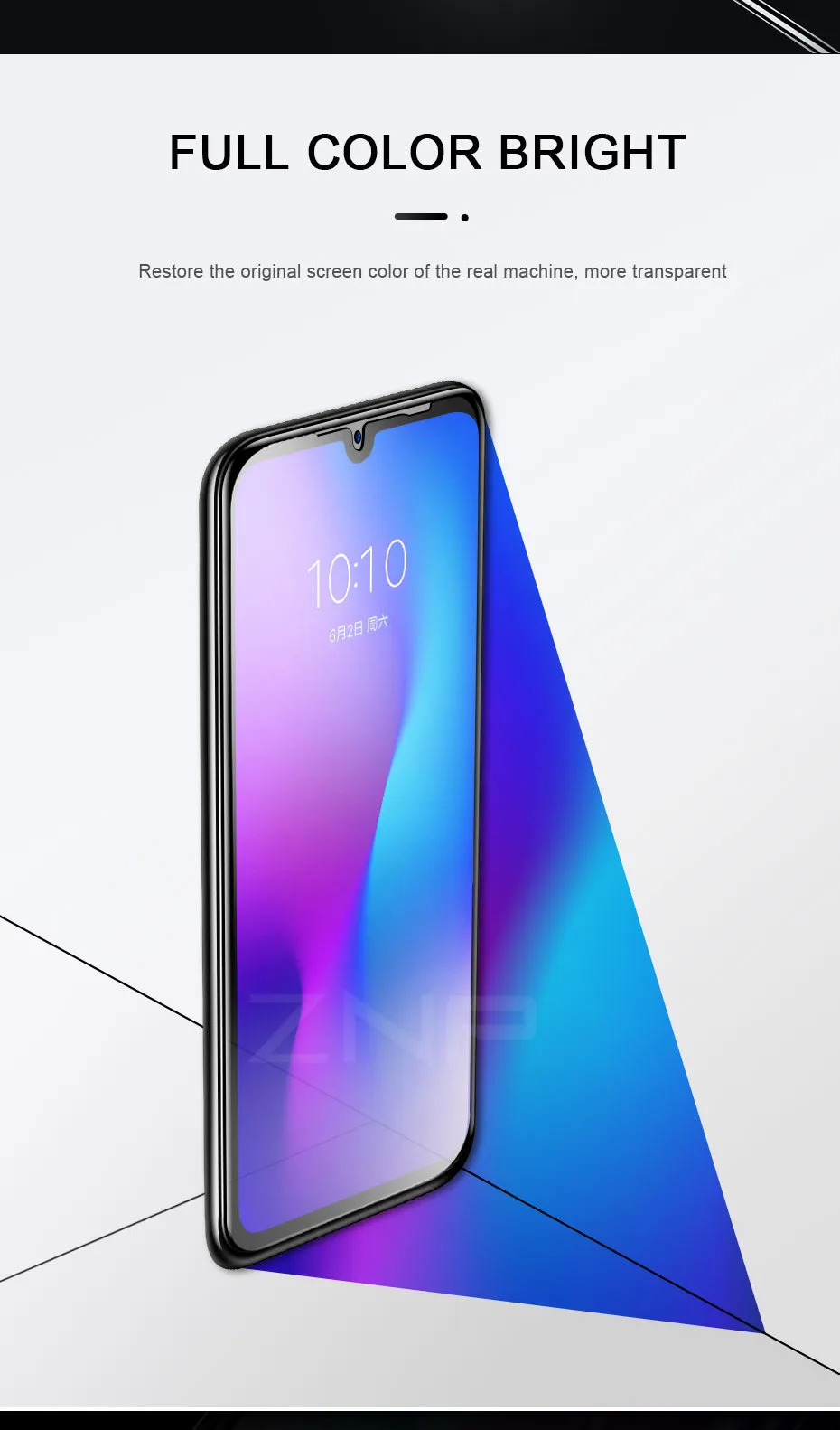 ZNP 15D стекло для Xiaomi Redmi 4X6 Pro 6A Note 5 6 7 Pro защита экрана закаленное стекло для Redmi 5 Plus 5A Note 7 стеклянная пленка