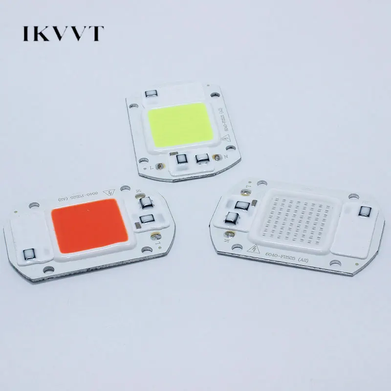 Чип COB 20 Вт 30 50 220 В вход Смарт IC драйвер подходит для DIY светодиодный прожектор