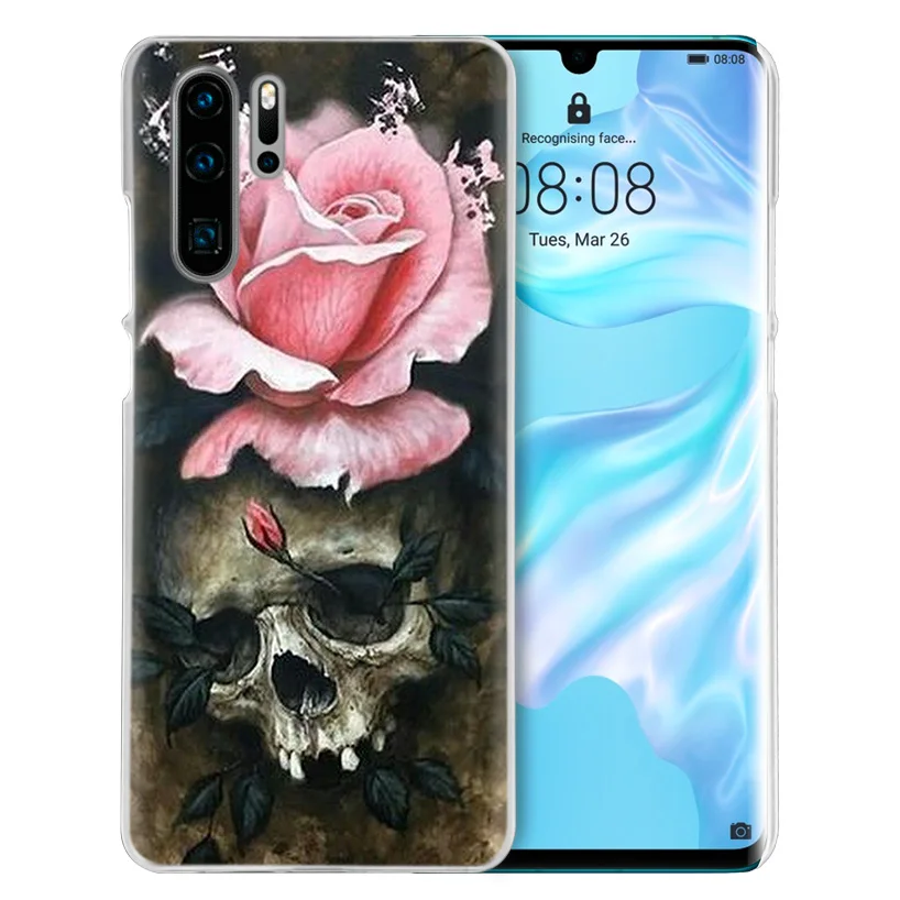 Чехол Grim Reaper Skull Skeleton для huawei P20 P30 P Smart Nova 4 3i P10 P9 P8 mate 10 20 lite Pro Mini жесткий чехол для телефона из ПК