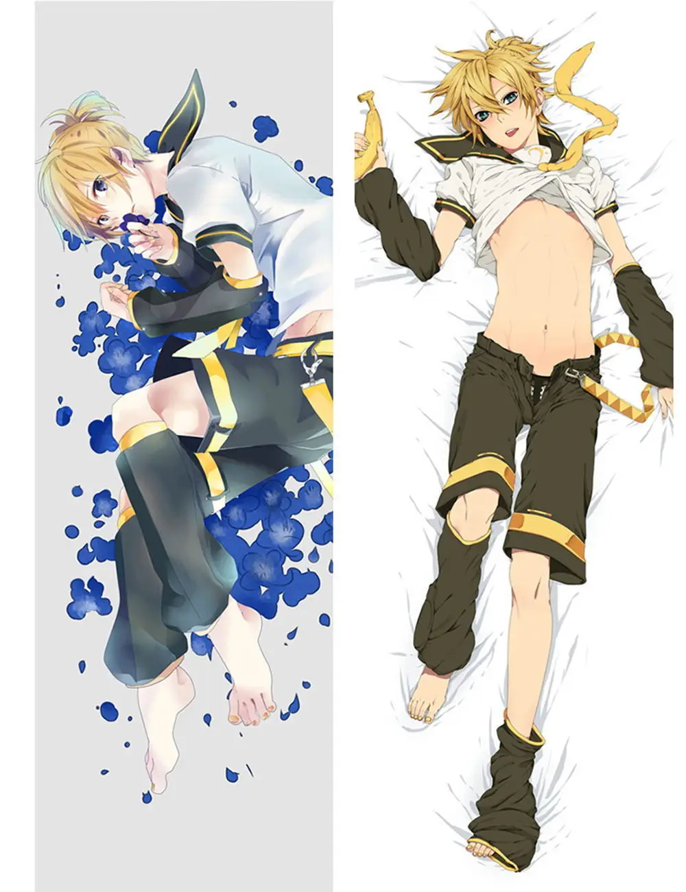  Чехол для подушки тела с аниме 150*50 см Kagamine Rin/Len 68057|body pillow case|pillow caseanime hug |