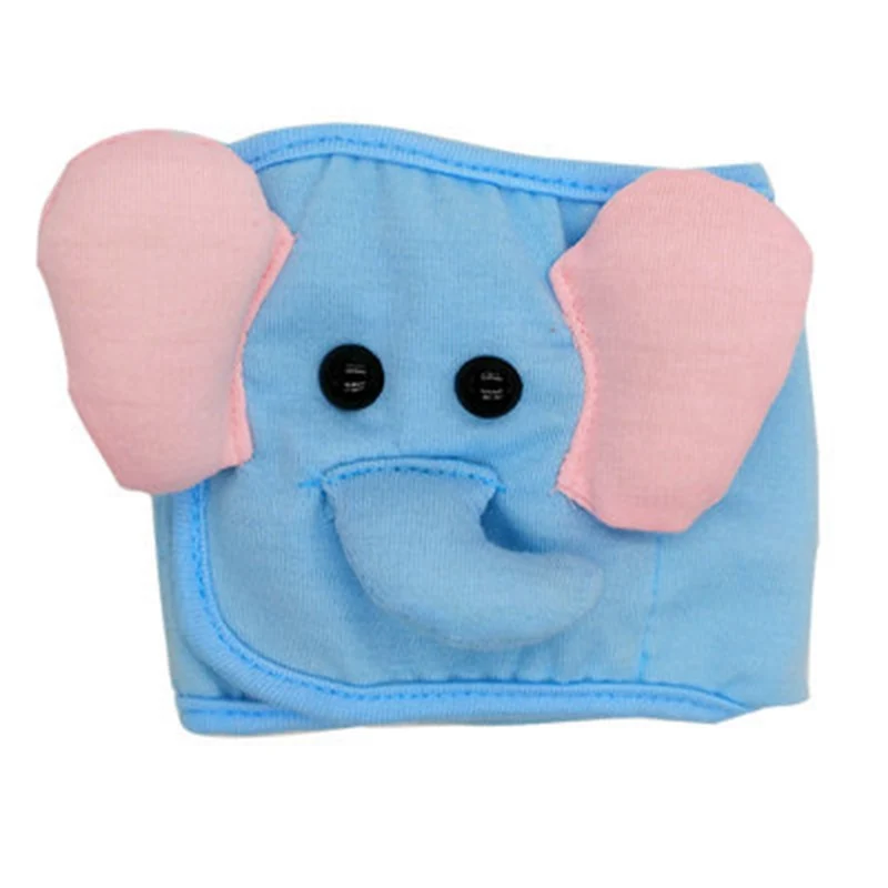 Elephant Штаны для домашних животных с забавными персонажами из мультфильмов домашняя собака, кобель пеленки нижнее белье хлопок шорты санитария для собаки гигиены физиологические штаны трусики собаки трусы - Цвет: Elephant