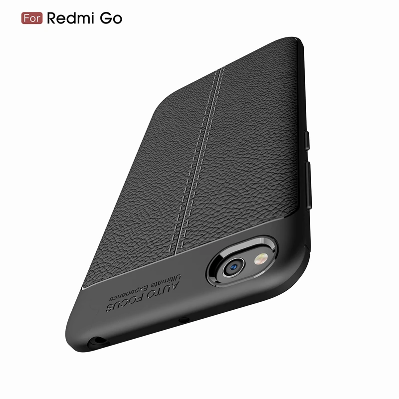 Чехол для Xiaomi Redmi Go стильный прочный силиконовый бампер чехол телефона GO защитный