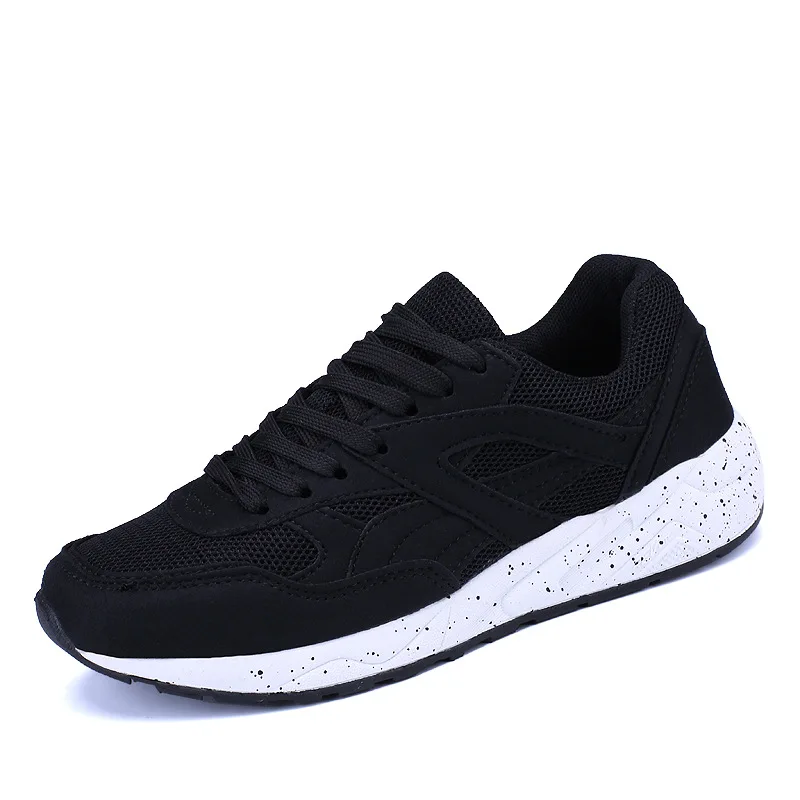 Дышащие женские повседневные туфли 2018 женская обувь модная одежда на тенденции