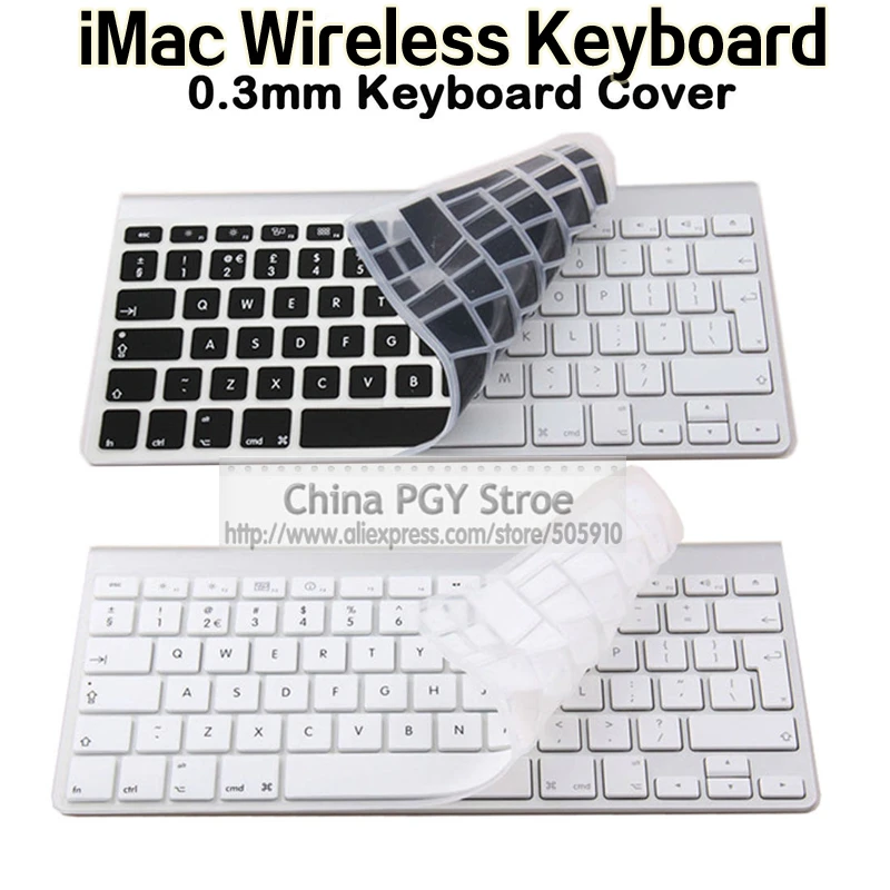 Силиконовый чехол для клавиатуры Apple Wireless Keyboard UK/EU (не новой волшебной
