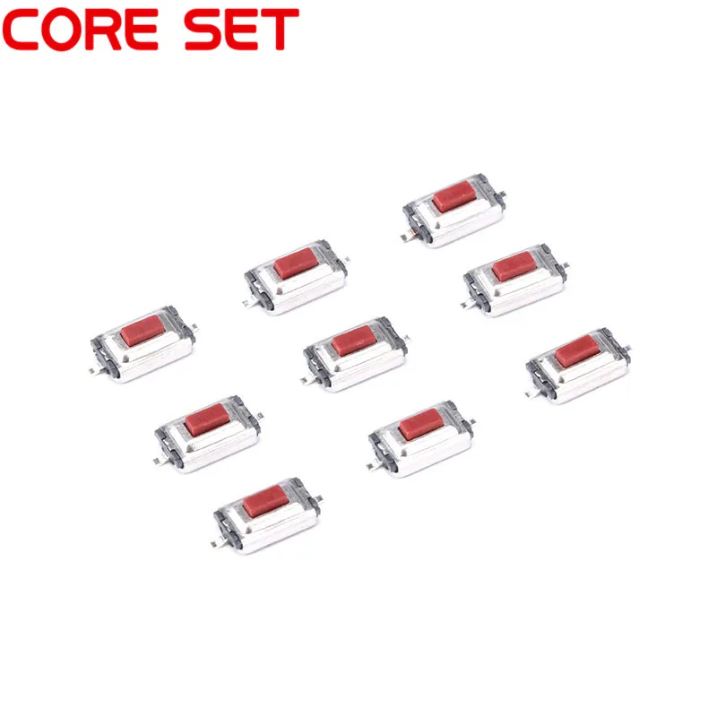 50 шт. тактильный Кнопочный микропереключатель 3x6x2 5 мм|smd switch|smd tact switchsmd push button switch |