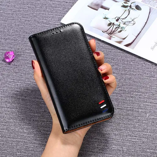 Black Для Nokia 9 чистый вид 1 плюс 2 2,1 3 3,1 4,2 5 5,1 6 6,1 7 Plus 8,1 Чехол чехол силиконовый кожаный чехол-портмоне с откидной крышкой на магните чехол - Цвет: Black