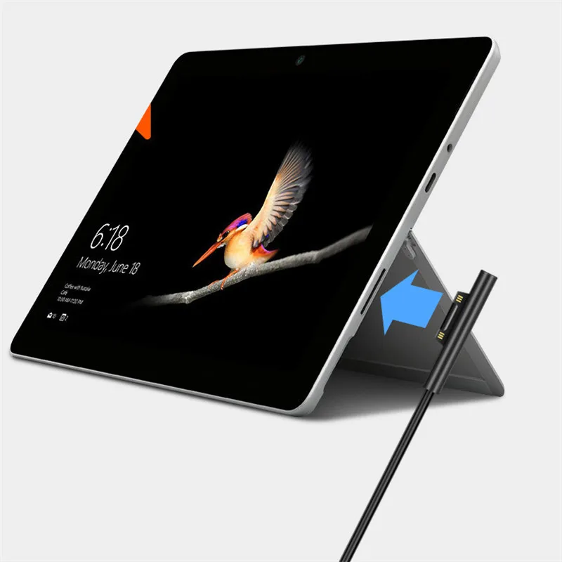 Зарядный кабель с разъемом USB Type C для Surface Pro 3 4 5 6 Go Book 15V PD|Переходники и адаптеры| |