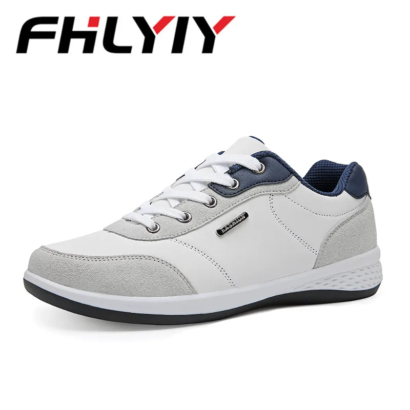 Mens Shoes Lace-Up Men Fashion Microfiber Leather Casual Brand Sneakers Winter FLats Zapatos De Hombre | Обувь