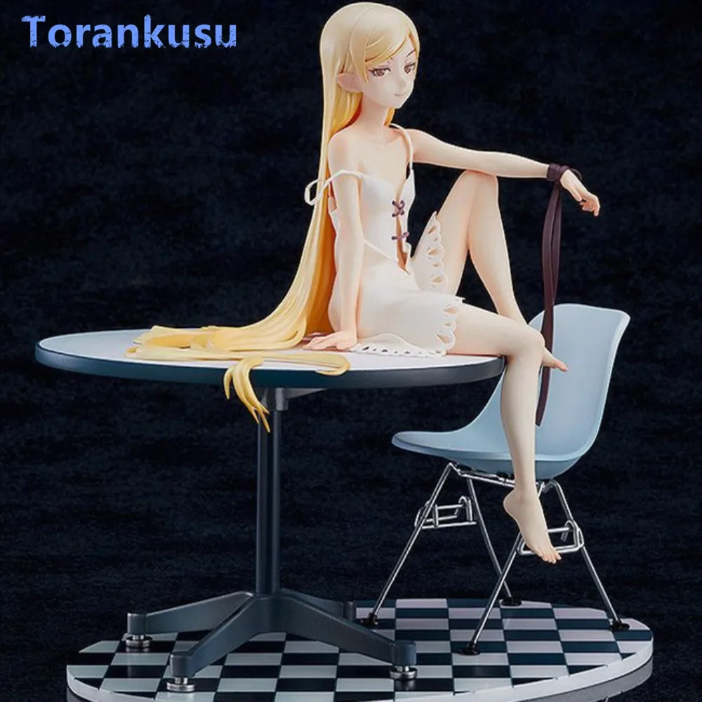Monogatari Oshino Shinobu Аниме Фигурка девушка 12 лет Таблица Ver. ПВХ Коллекционные Фигурки