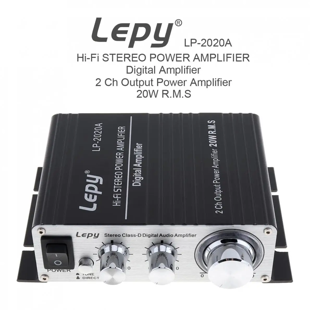 LEPY LP-2020A 20 Вт x 2 2CH цифровой стерео аудио усилитель класса D Hi-Fi мощности с защитой