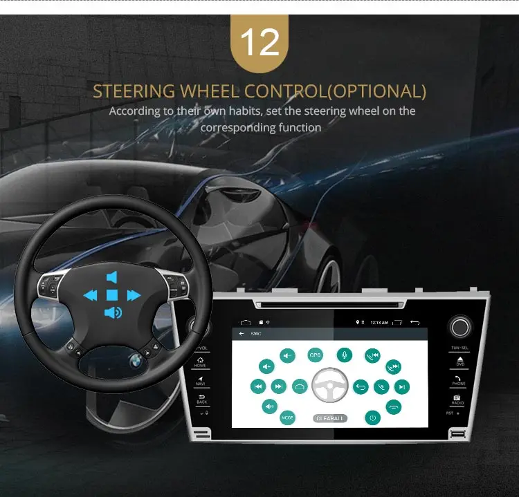 LJDA Android 10,0 2 Din автомагнитола для Toyota Camry 2007 2008 2009 Автомобильный мультимедийный плеер стерео Авто аудио gps DVD видео wifi ips