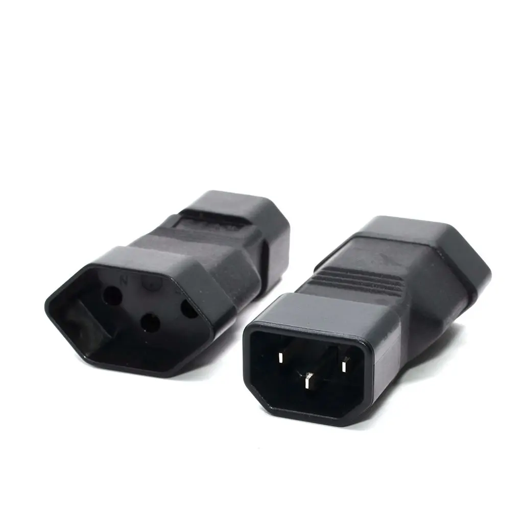 Штепсельная Вилка стандарта ЕС штепсельная вилка IEC 320 C14 в Европейский 2