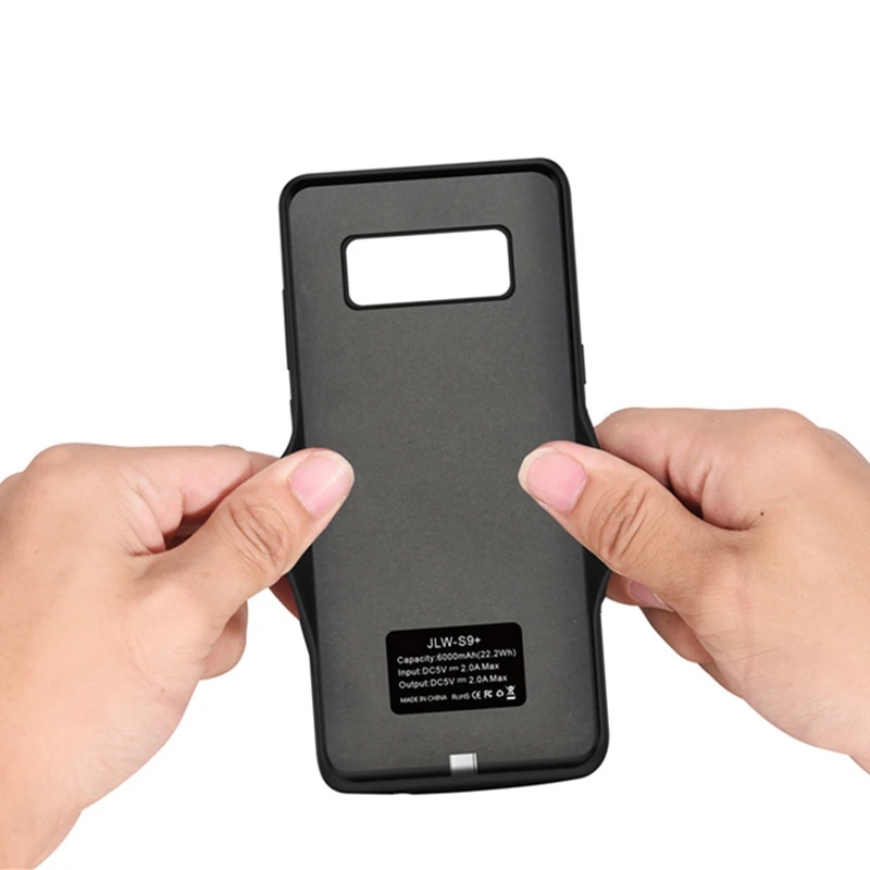 SPCASE 6000 мАч Портативный Батарея Зарядное устройство чехол для SAMSUNG Galaxy S9 плюс 5000