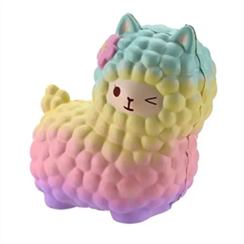 Jumbo Squishy медленно поднимающаяся Mochi сжимаемая игрушка сброс давления Детские