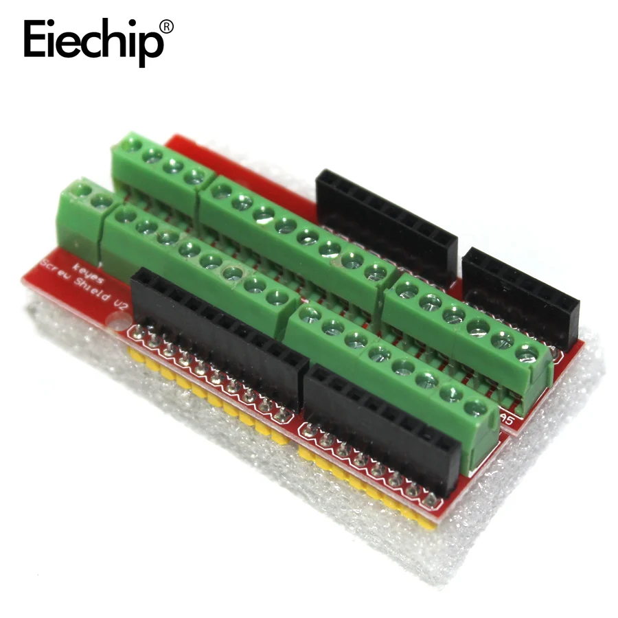 For arduino Screw Shield V2 Study Terminal Expansion board Double Support UNO R3 Diy Electronic Board|board board|board supportboard for |