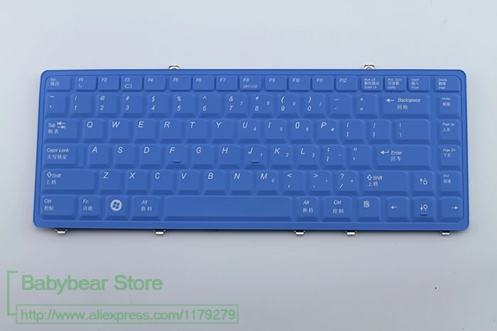 Силиконовый чехол для ноутбука с защитой клавиатуры старого Dell Inspiron 1545 1410 1420 1500