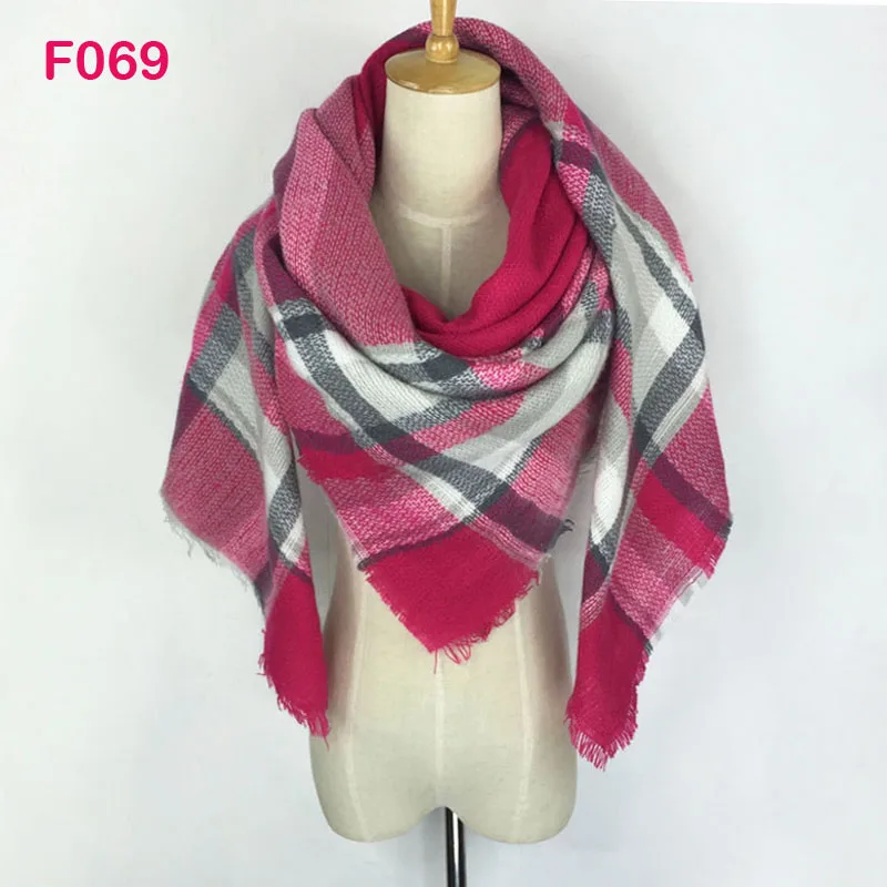 2017 шарфы большой Элитный бренд Новый плед Для женщин шарф теплый зимний Одеяло