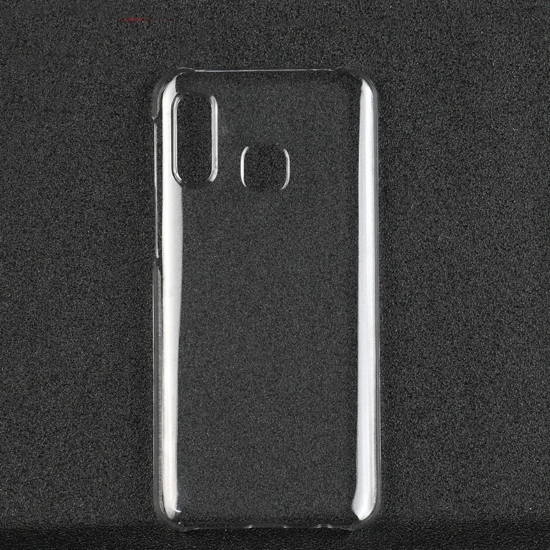 Ультрапрозрачный жесткий чехол-накладка из поликарбоната для Samsung Galaxy A40/A70 |
