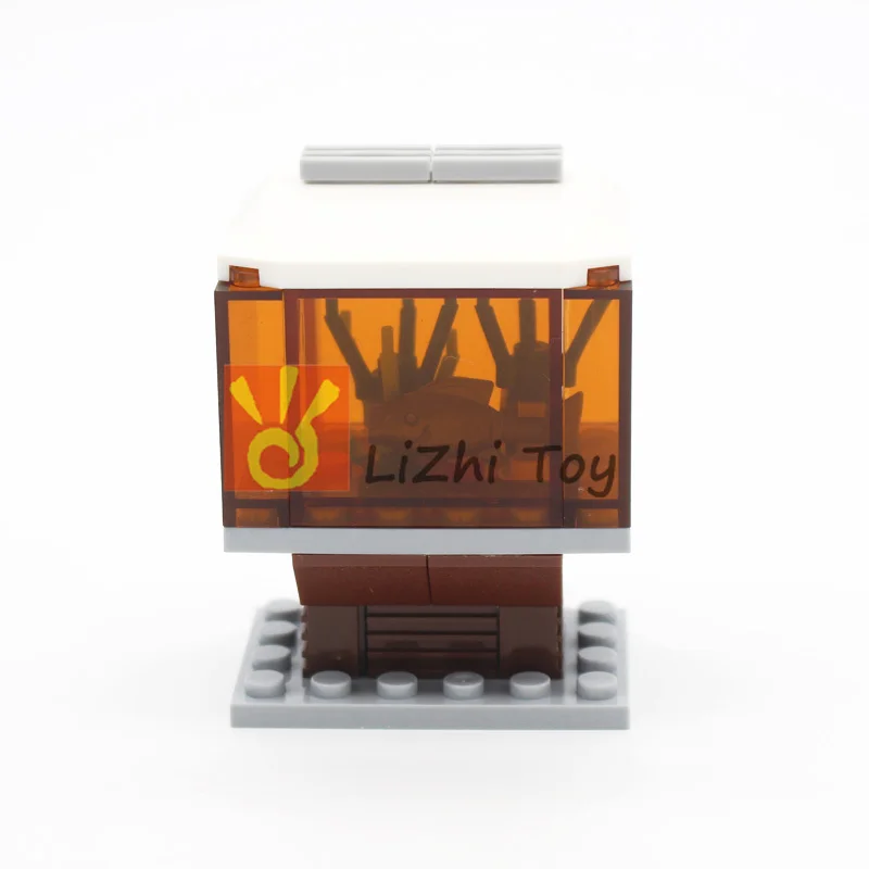 Кубики Moc аквариум предметы мебели сделай сам развивающие строительные блоки