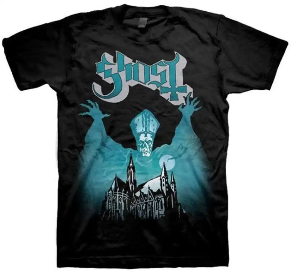 Мода 2018 лето новый Ghost Band Opus одноименный альбом Обложка рубашка (S M L XL 2XL) Группа