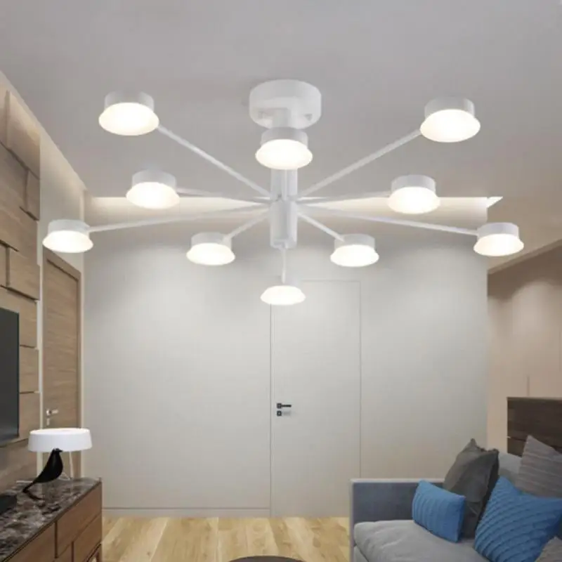 

Cafe showcase Led art deco ceiling lights for dining room home Office LED satellite commercial lighting Restaurant porch lights
