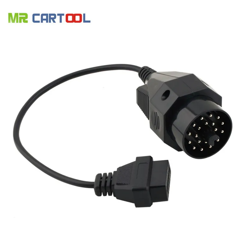 Адаптер OBD II для BMW 20 pin к OBD2 16 PIN диагностические кабели и разъемы автомобиля