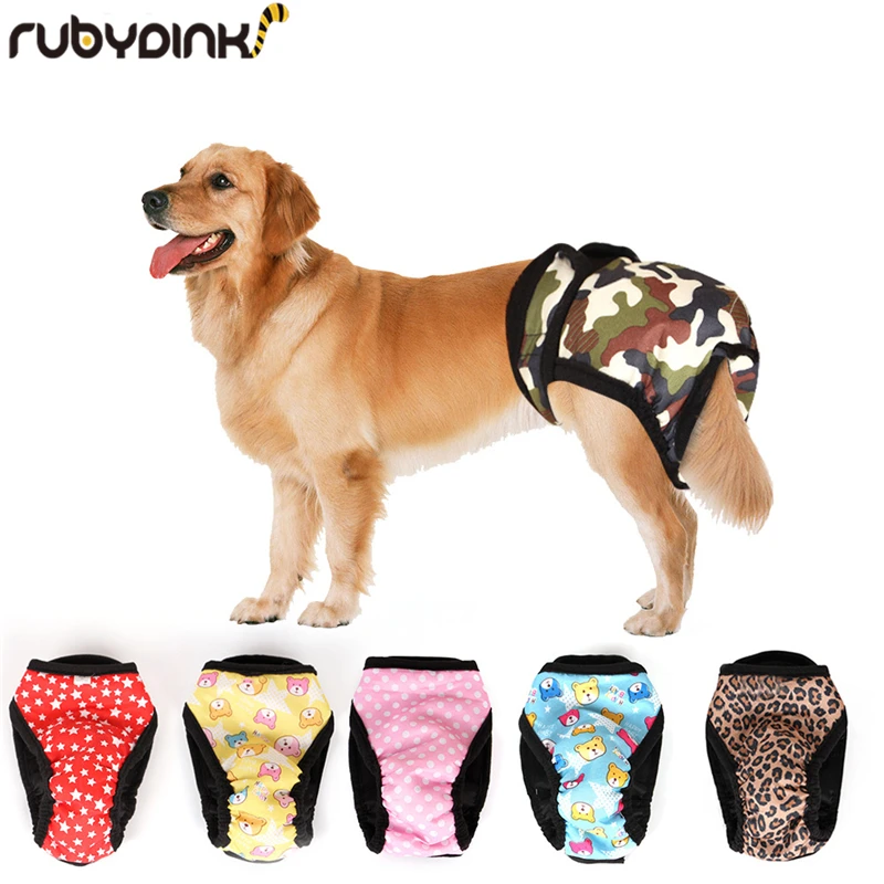 Физиологические штаны для собак, S-XXL, подгузники, гигиенические, моющиеся, женские шорты для собак, трусики для менструации, нижнее белье, трусы, комбинезон для собак