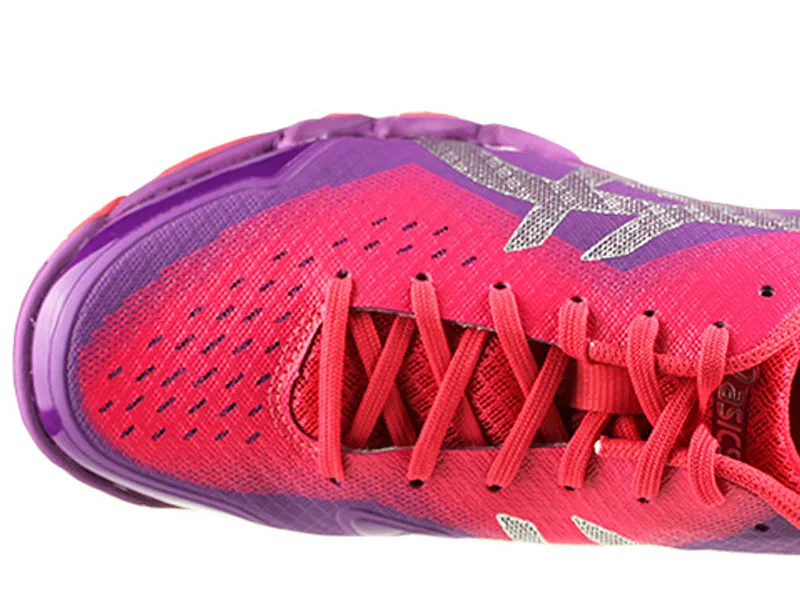 Натуральная ASICS бадминтон обувь Для женщин Zapatillas Deportivas анти-скользкой дышащий