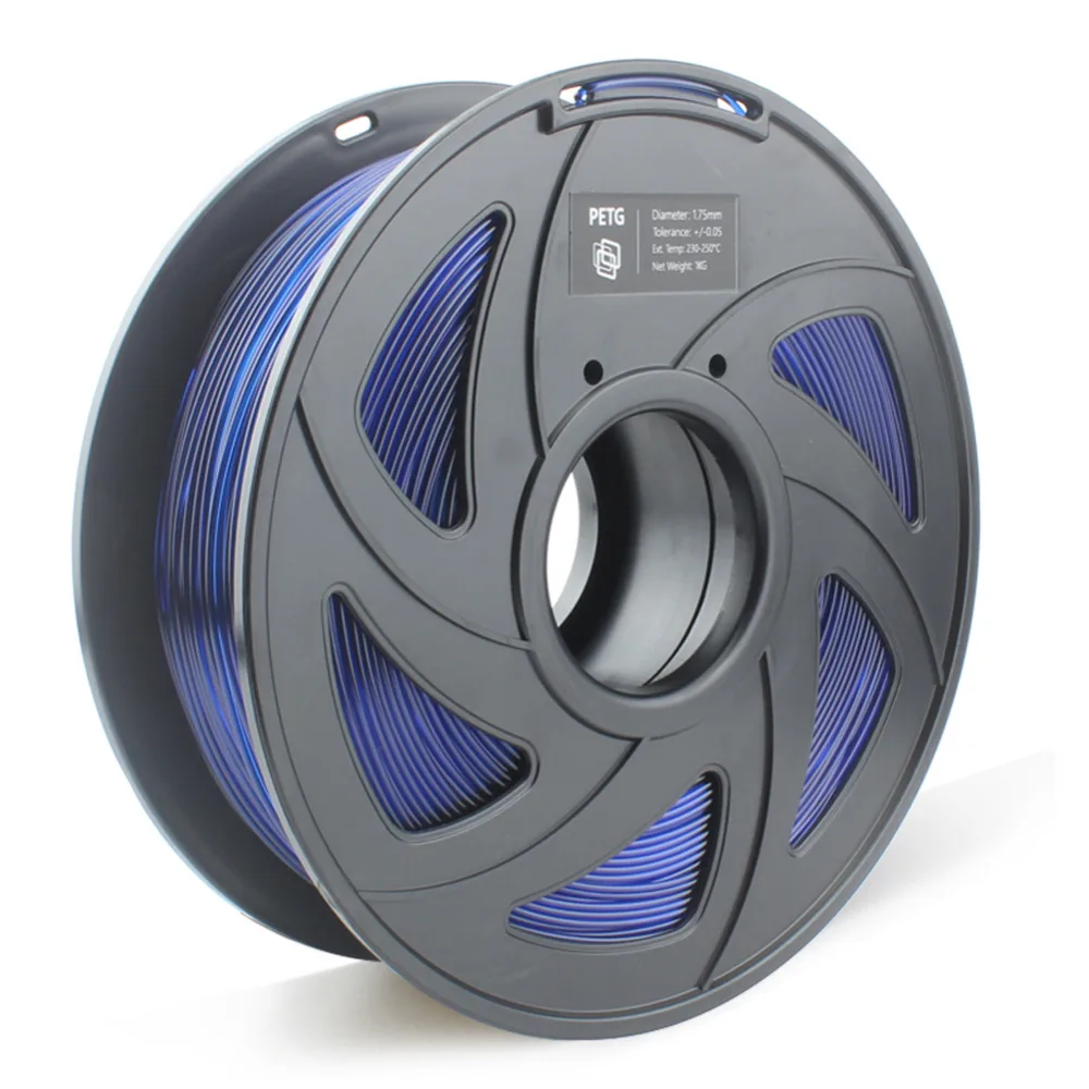 Нить для 3d печати CREOZONE PETG нить 1 75 мм кг катушка отличная прозрачность и четкость