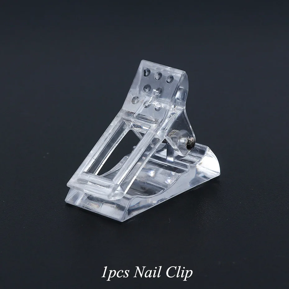 1 шт. зажим для наращивания ногтей быстрого гелевая форма накладные наконечники