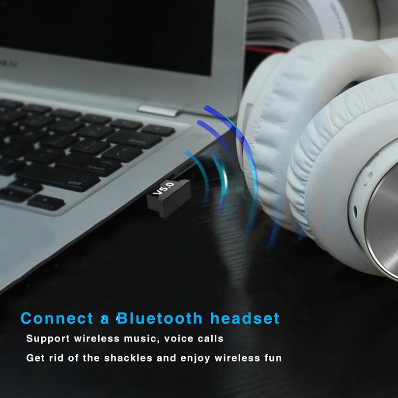 PATCHSKY 30 шт. USB Bluetooth 5 0 адаптер компьютер ключ музыкальный аудио передатчик Windows