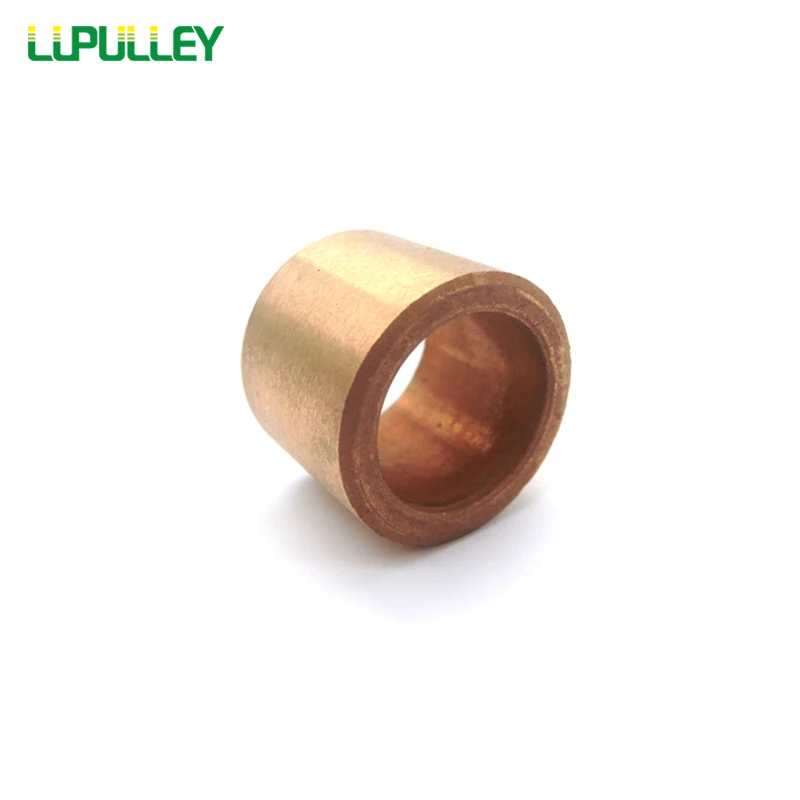 LUPULLEY 1 шт. латунная медная втулка подшипника 20x28x20 мм 20x30x30 мм 28x35x40 мм Гладкая штанга Порошковая металлургическая масляная втулка