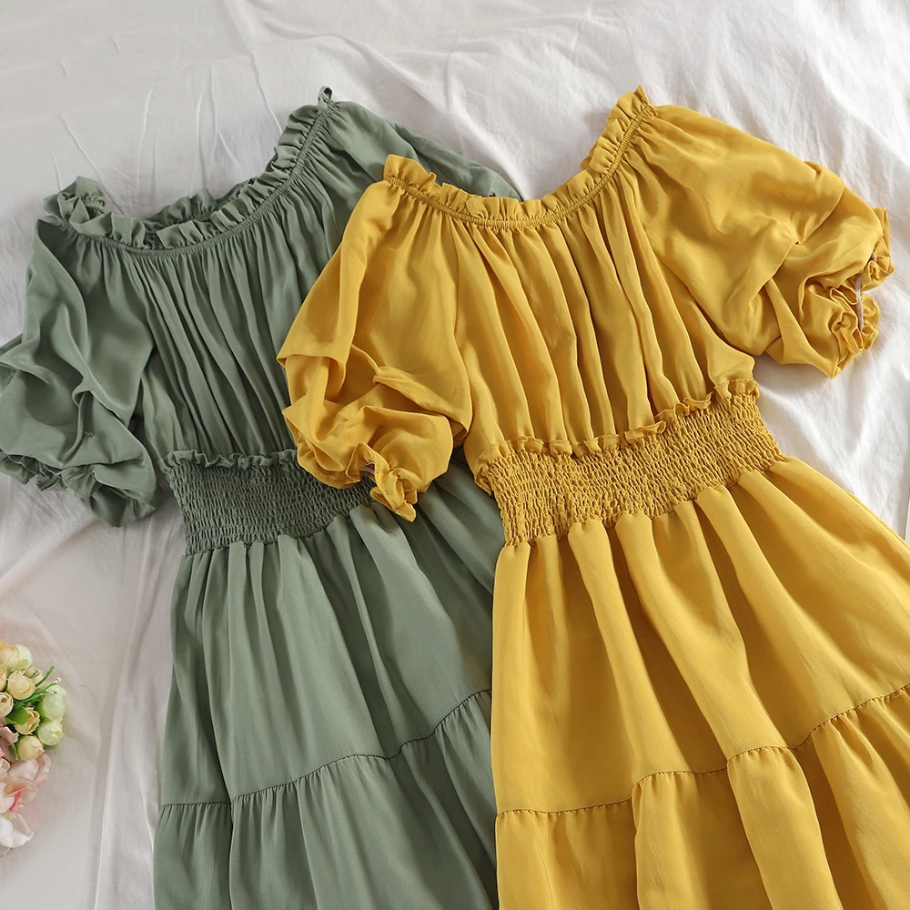 Женское плиссированное платье трапеция повседневное эластичное облегающее