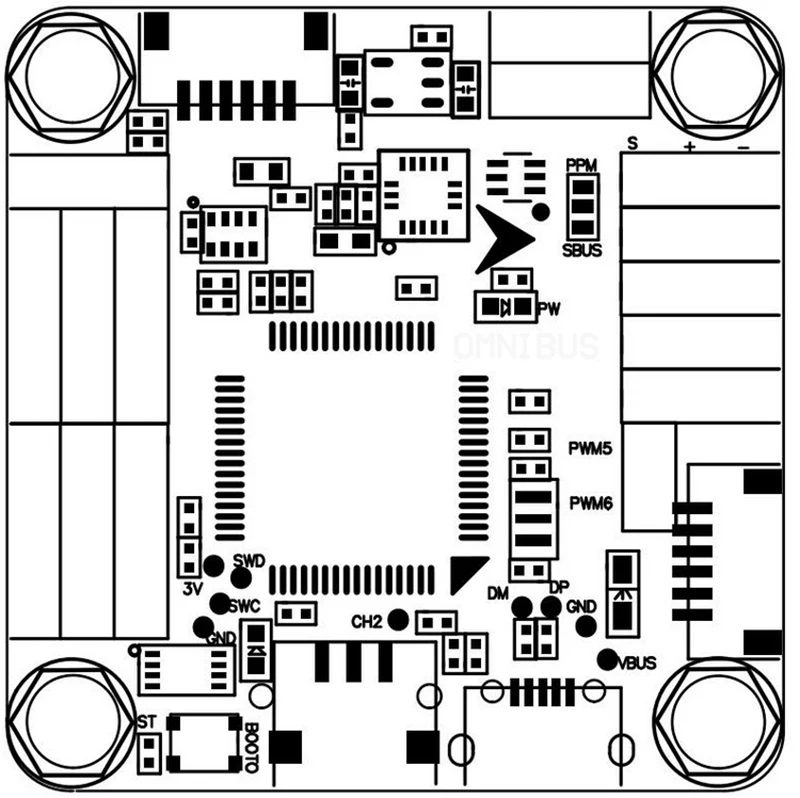 30,5x30,5 мм Omnibus F4 V3 F4 V3S LC Betaflight плата контроллера полета барометр OSD TF BN880 Квадрокоптер Радиоуправляемый Дрон FPV гоночный