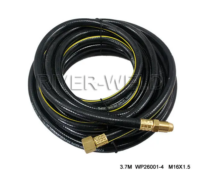 12 футов силовой кабель шланг для сварки TIG холодный фонарь|power hose|tig torch hosetig hose |