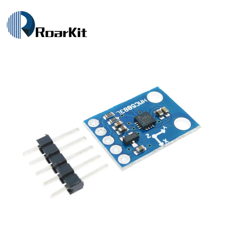 Оригинальный трехосевой компас магнитометр L883 HMC5883L совместим с Arduino по всему
