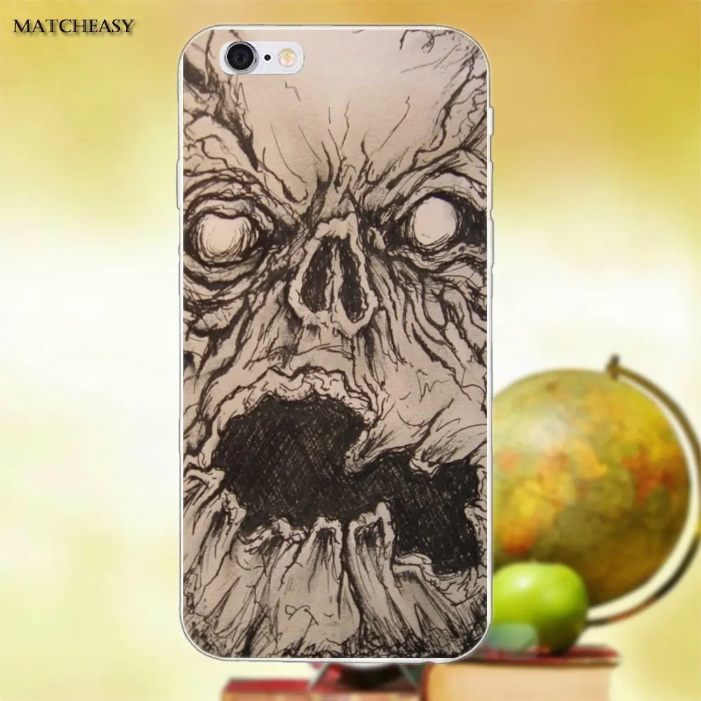 Мягкий прозрачный чехол для мобильного телефона Evil Dead In Book Of The Apple iPhone X XS Max XR 4 4S 5 5C