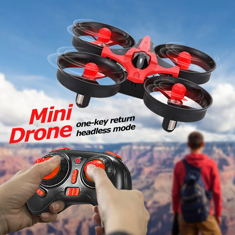 GizmoVine мини Радиоуправляемый квадрокоптер мигающий Дрон скоростной файл 360 Угол