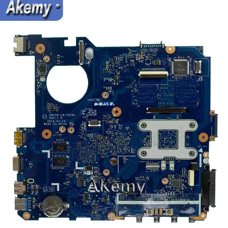 Akemy PBL50 LA-7321P REV: 1A материнская плата для ноутбука For Asus X43B K43B K43BR K43BY X43 K43 тест