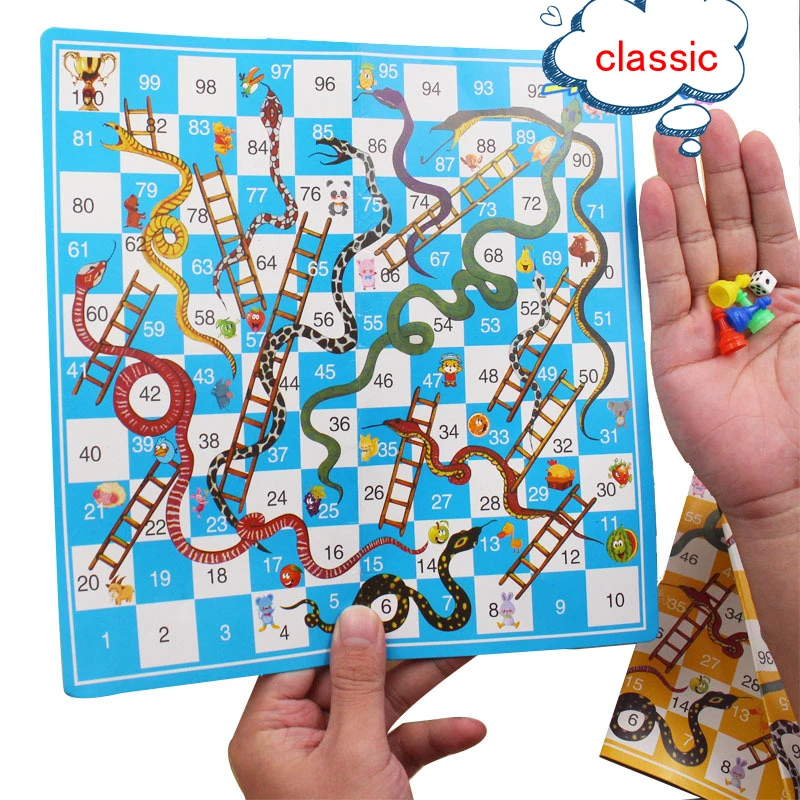 Змеиная лестница Обучающие Детские игрушки интересный набор настольных игр