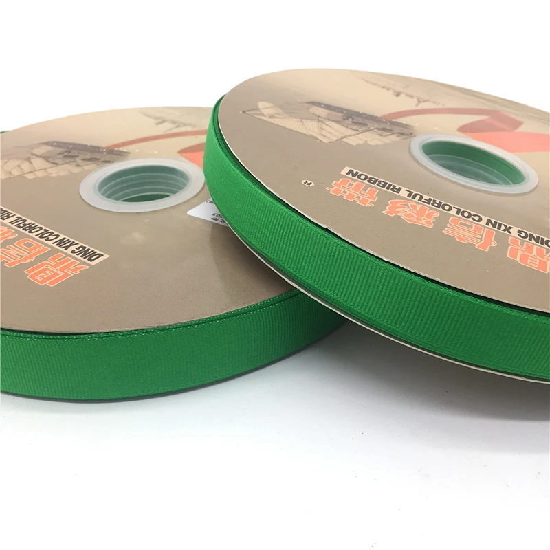 5 ярдов Высококачественная лента 6/10/15/20/25/38/50 мм|grosgrain ribbon|green grosgrain ribbonribbons for gifts |
