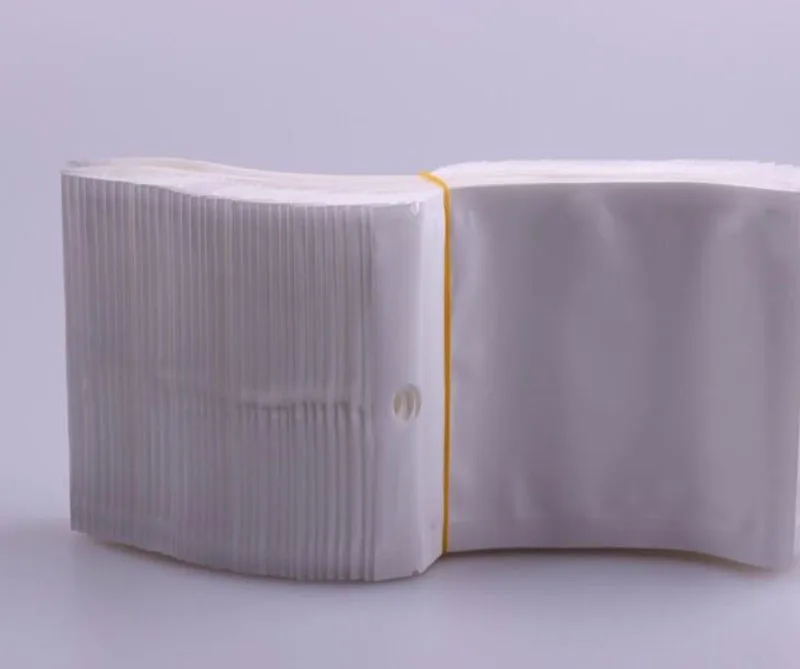 9 см * 15 белый/прозрачный саморегулирующийся пластиковый пакет для розничной