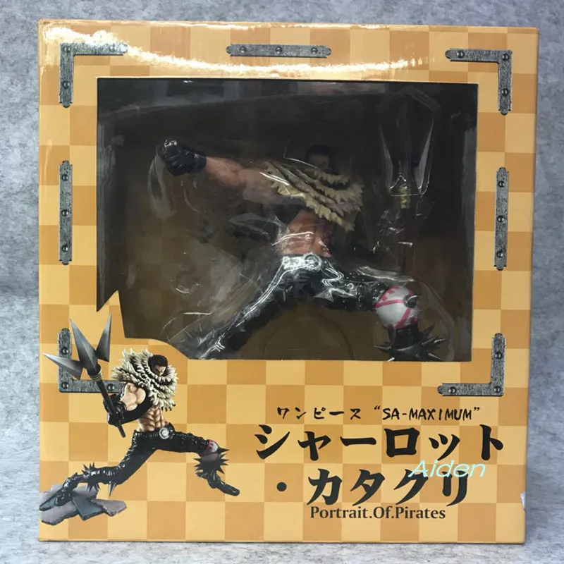 8 &quotАниме One Piece Charlotte Katakuri Trident большая мама Пираты ПВХ фигурка Коллекционная