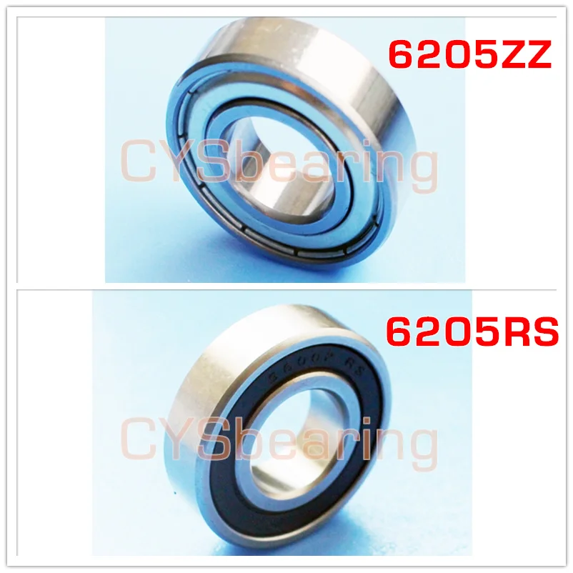 Нержавеющая сталь 440 6205 6205ZZ 6205RS S6205 SS6205 2RS 25X52X15 мм Глубокий шаровой подшипник S6205ZZ