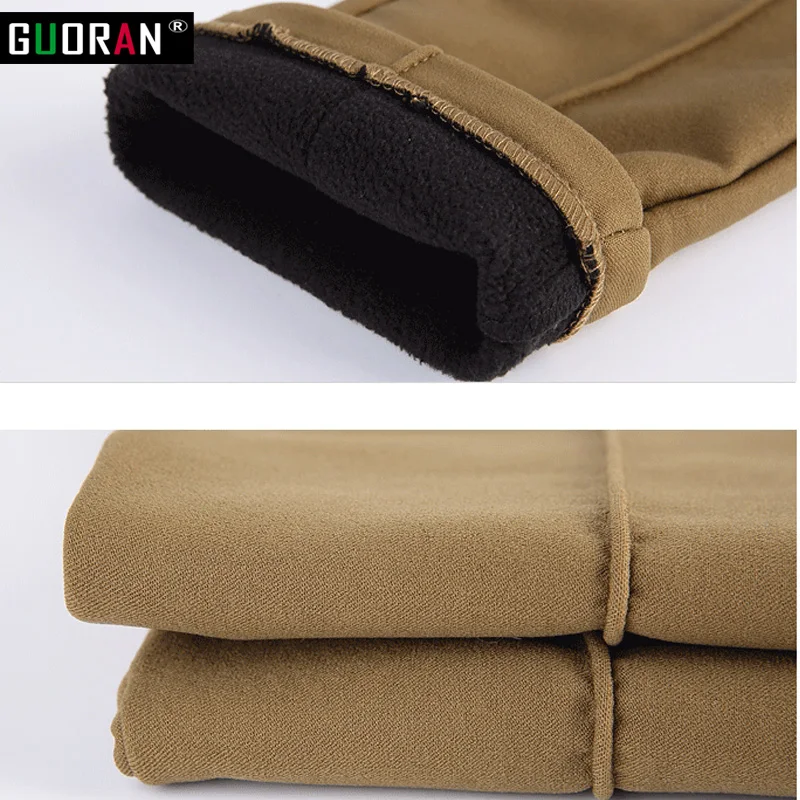 Зимние Повседневные брюки и капри женские эластичные хлопковые утепленные узкие