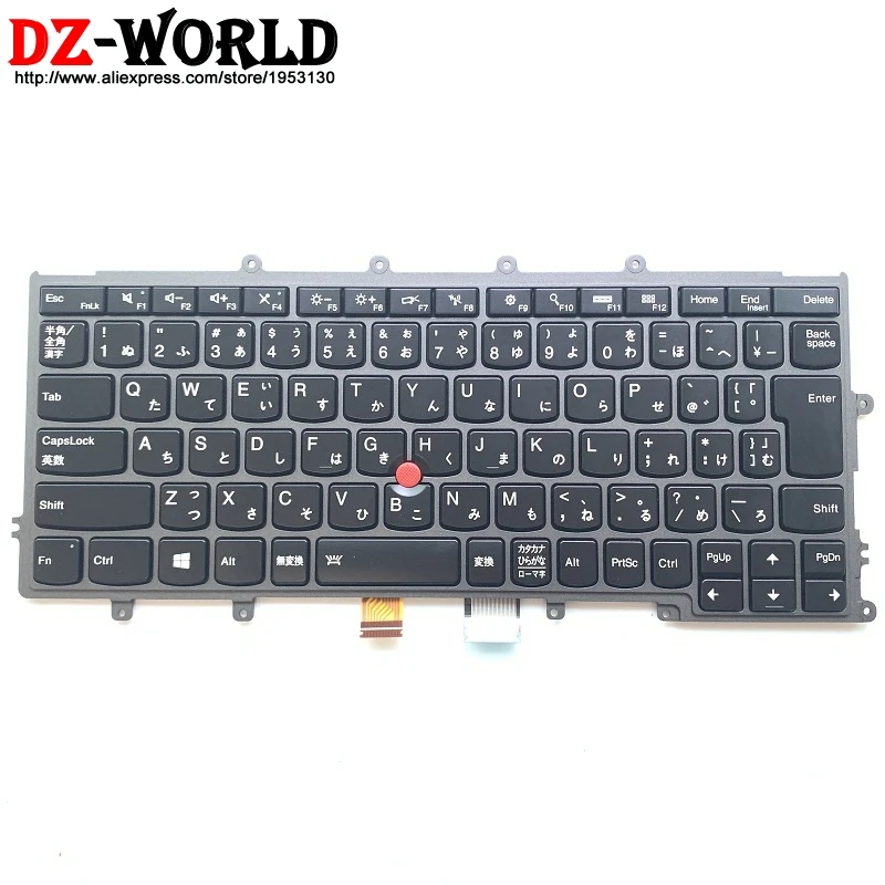 Новая японская клавиатура с подсветкой Orig JP для ноутбука Lenovo Thinkpad X230S X240 X240S X250 X260