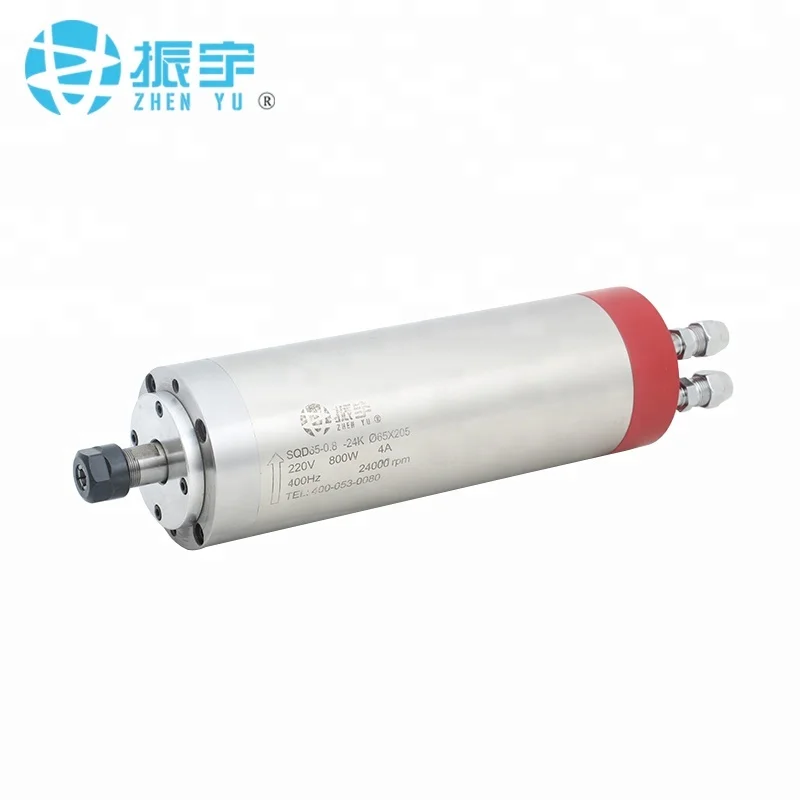ZHENYU/SQD 800w cnc мотор шпинделя с 4 подшипниками ER11|Шпиндель станка| |