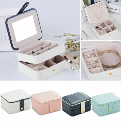 New Arrival Portable Jewellery Box Women Lady Travel Packaging Storage Organizer Makeup Case Hot Display | Дом и сад