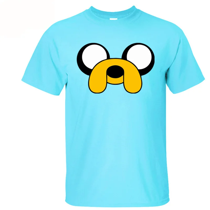 2019 новая 100% хлопковая Футболка мужская 3d принт время приключений с Финном и