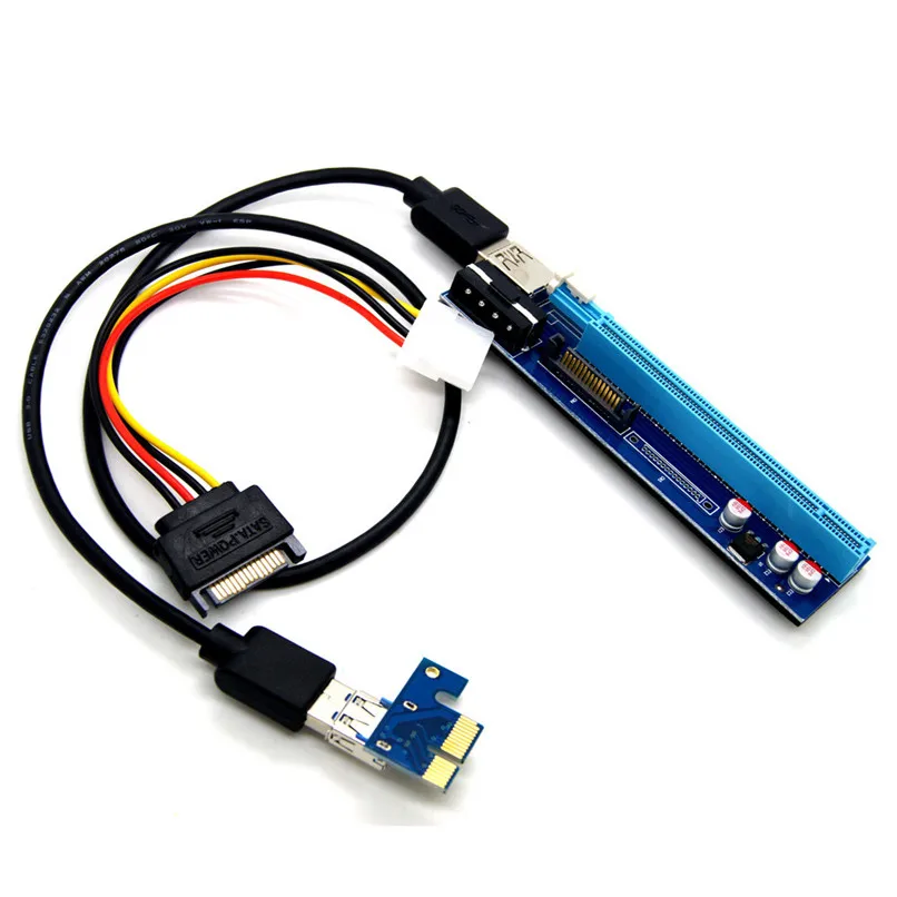 Цена по прейскуранту завода USB3.0 PCI E Express 1x к 16x расширитель переходника адаптера